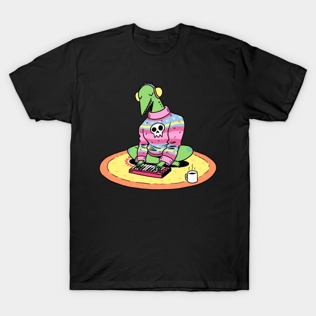 Lofi Lizard Beats T-Shirt by Seanyboy Draws